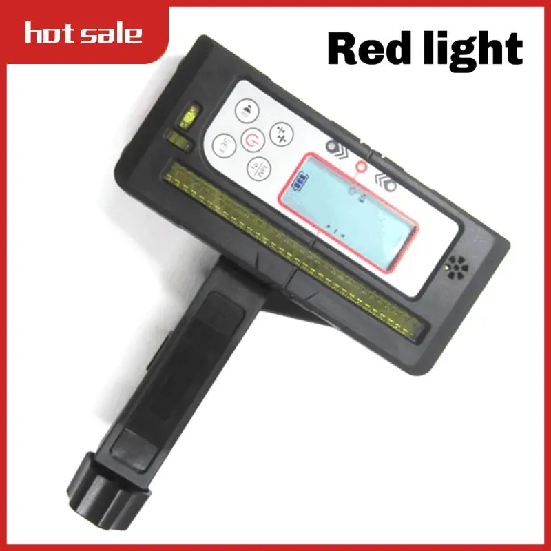 

A33R-Laser Level Portable Level Receiver With Heavy-Duty Clamp Land Leveling Machine Red Light