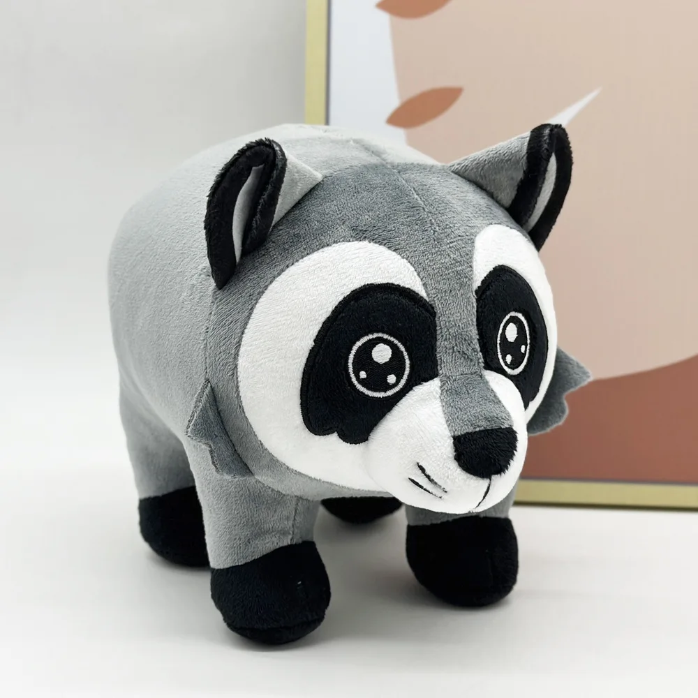 New 18cm Jimothy Raccoon Plush Toys Cute Soft Stuffed Anime Pillow Dolls For Kid Birthday Christmas Gift