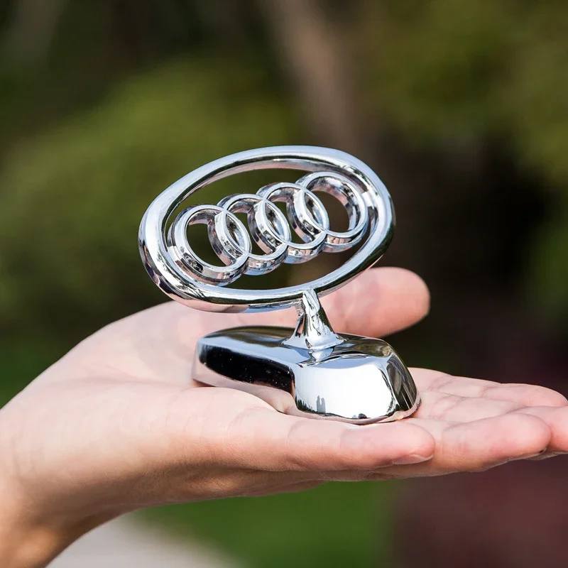

Alloy Car Front Head Badge Hood Sticker Decoration for Audi A3 A6L A4 A6 S4 S5 S6 S7 S8 RS4 RS5 RS7 Q2L Q3 Q5 Q7 A7 A8 A4L SQ5