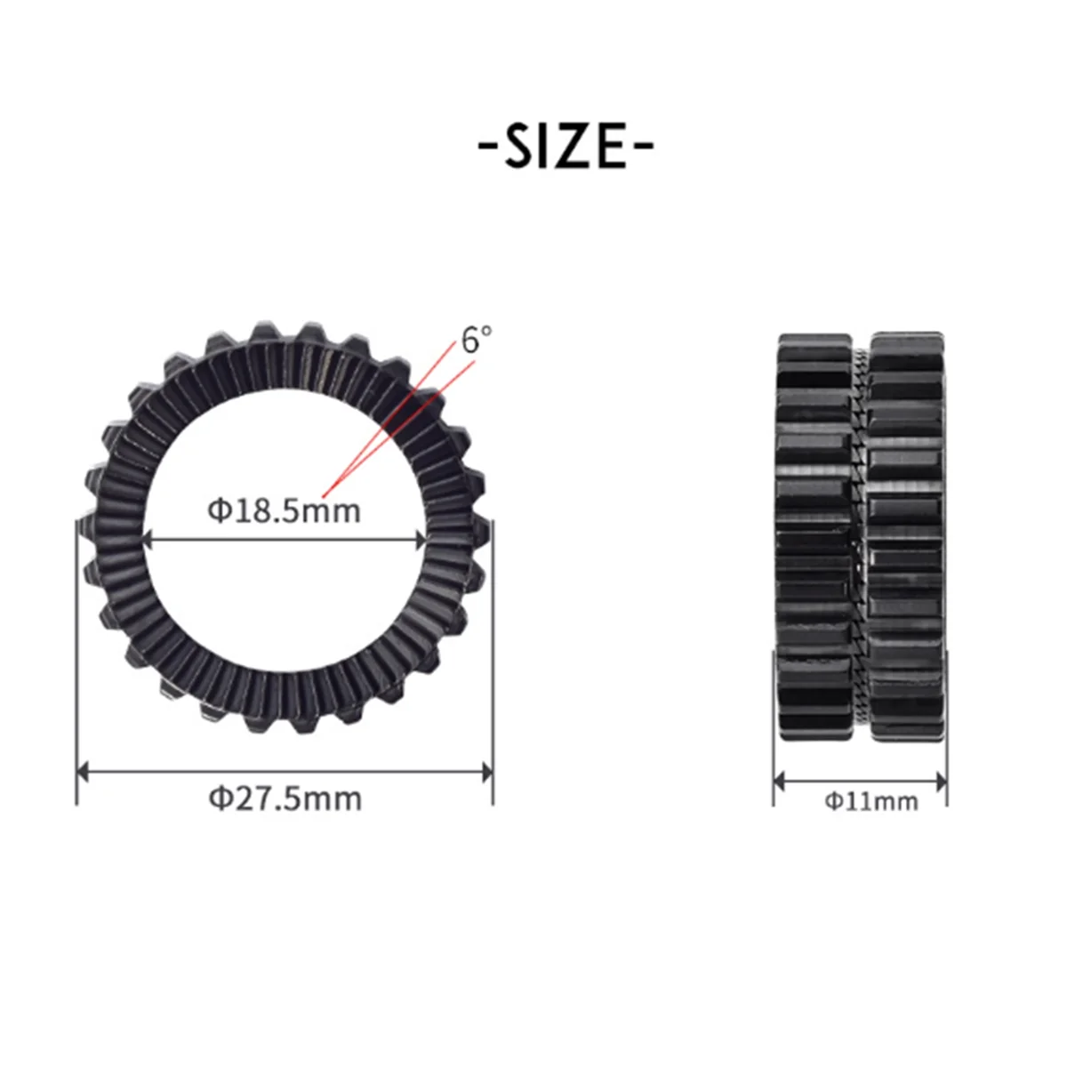 

Комплект храпового механизма для велосипедной ступицы 60T, универсальный гладкий износостойкий для ступиц с храповым механизмом с одинаковым номером зубов