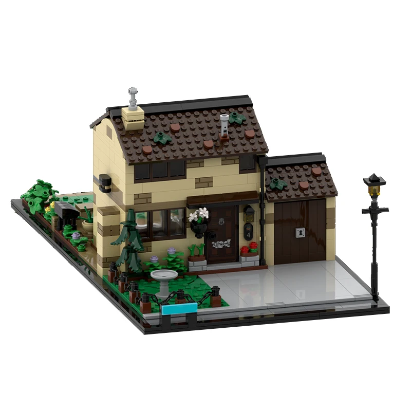 619 Piezas, Proyecto de Expansión de Casa Personalizable, Bloques de Construcción Modulares, Juguete Creativo DIY para Niños, Regalo Navideño