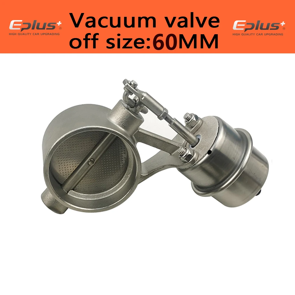EPLUS Universele Auto Uitlaatpijp Systeem Regelklep dempers Vacuüm Controller Apparaat Afstandsbediening Schakelaar 51 63 76 MM Blauw