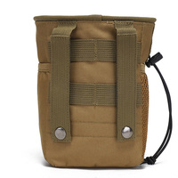 3-5L Camo MOLLE Dump Pouch - 600D Nylon Tactical Drop Leg Bag for Outdoor Hunting & Airsoft | Waist Pack & Gear Accessories﻿