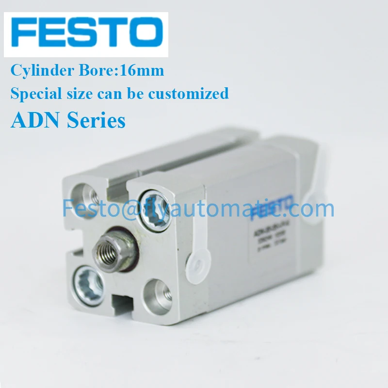 

Festo ADN/AEN Series Bore Size 16mm Compact Cylinders ADN-16-10-15-20-25-30-35-40-50-60-70-80-100-I-A-P-A