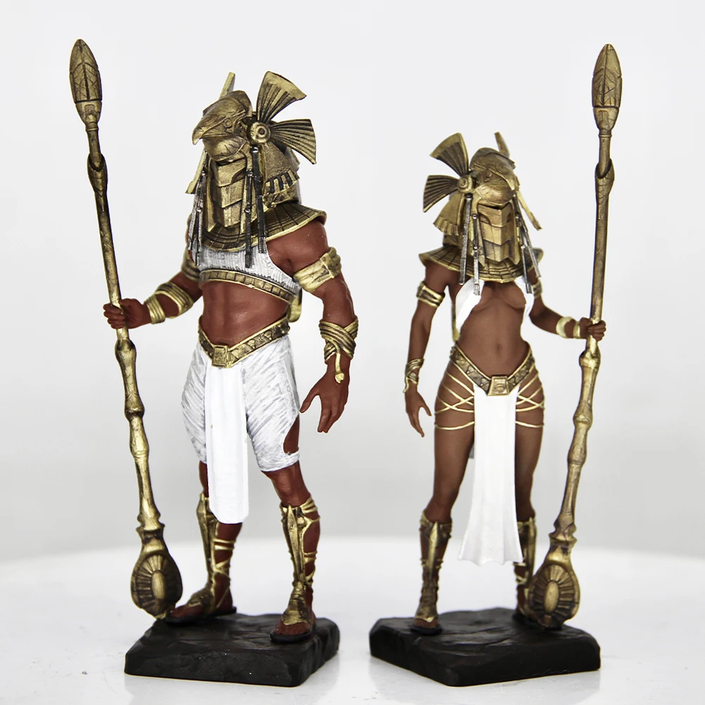 

Hand-Painted Highly Detailed 1/16 Scale God Horus Resin Statue | Ancient Egyptian Mythology Collectible Figure For Collectors