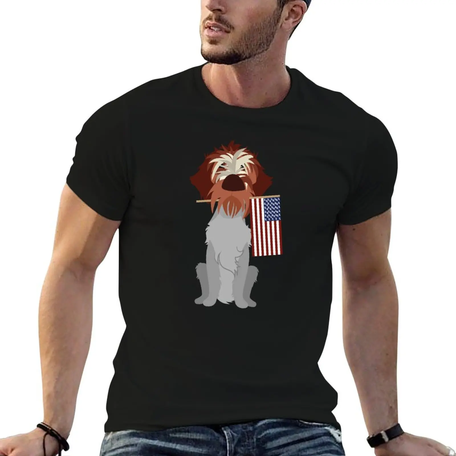 

PATRIOT GRIFF T-Shirt graphic t shirt vintage blue archive mens fashion