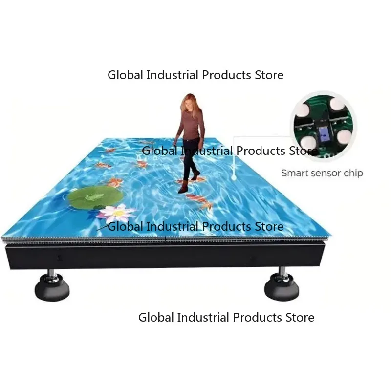 High Quality Waterproof P3.91 P4.81 Outdoor  Screen Rental Floor Screen Dancing Interactive  Floor  Display Screen