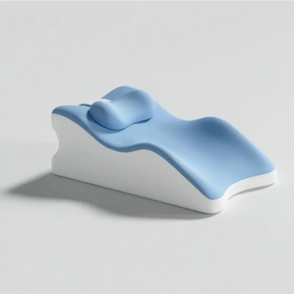 Ergonomic Nap Pillow Memory Foam Cushion Bed Backrest Support Leg Elevation Pad Comfortable Relaxation For Home