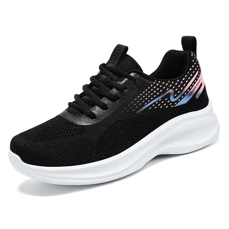 2024 Women's shoes summer new fashion casual shoes soft sole breathable comfortable sports shoes Women's shoes