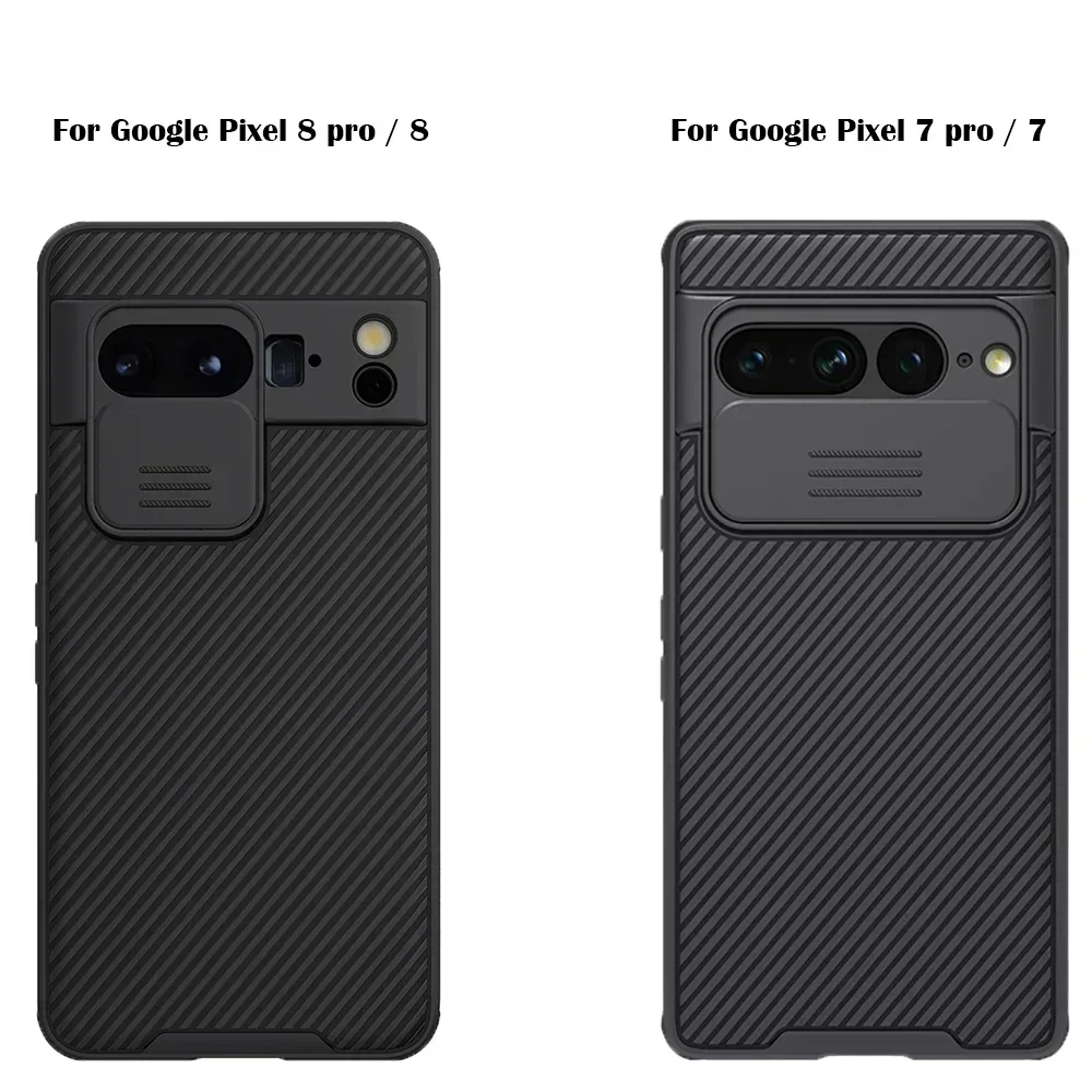 Nillkin CamShield Pro Case for Google Pixel 8 Pro Pixel 7 Pro with Slide Camera Cover Protector Hard for Google Pixel 8 Pixel 7