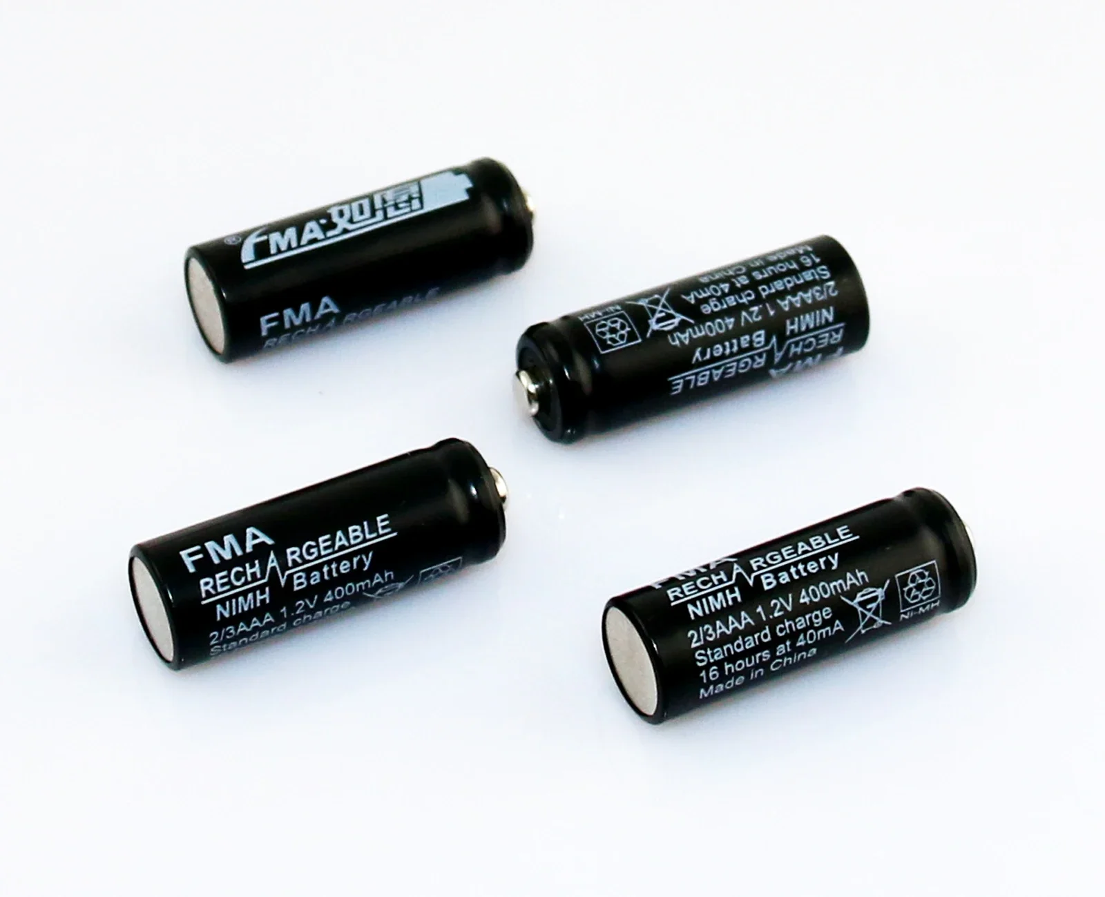 Rechargeable Ni-MH Battery 1.2V 400mAh 2/3AAA for iDECT X1/X1i Cordless Phone Decorative Solar-Powered Light HG04235D