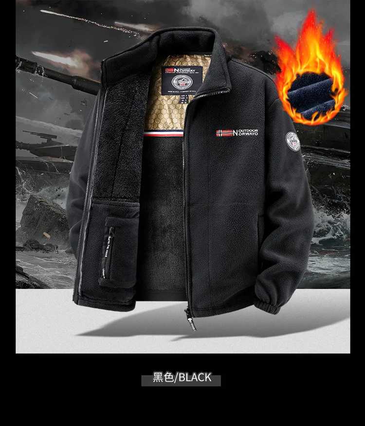 Men's Sweatshirt Stand Collar mens Coat Winter New Embroidered Print jacket Warm Jackets men business leisure baseball coats 888
