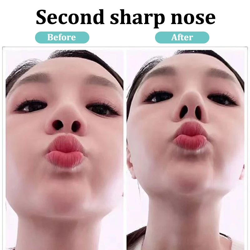 3Pcs Invisible Beauty Nose Clip Corrector Makeup & Photo Nose Up Lifting Shaping Clip Clipper Shaper Bridge Straightening 3 Size