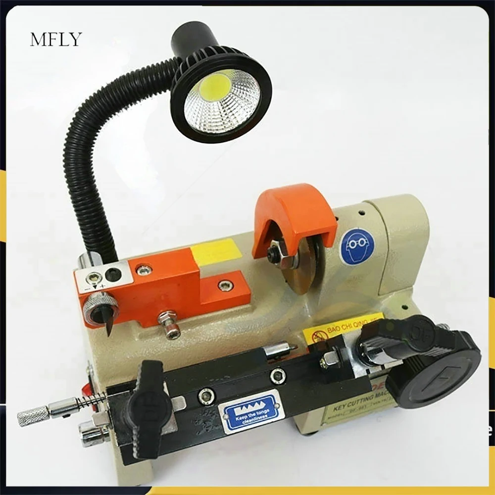 

Горизонтальный копировальный станок для резки ключей с напряжением 220 В 110 В для изготовления автомобильного дома DF001 Дублирование ключей Слесарные инструменты
