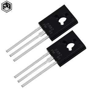 Transistor triode 10 pièces/lot D882 2SD882 3A/40V TO-126 Triode de puissance NPN Nouveau original 12 meilleures ventes d882 - No 1