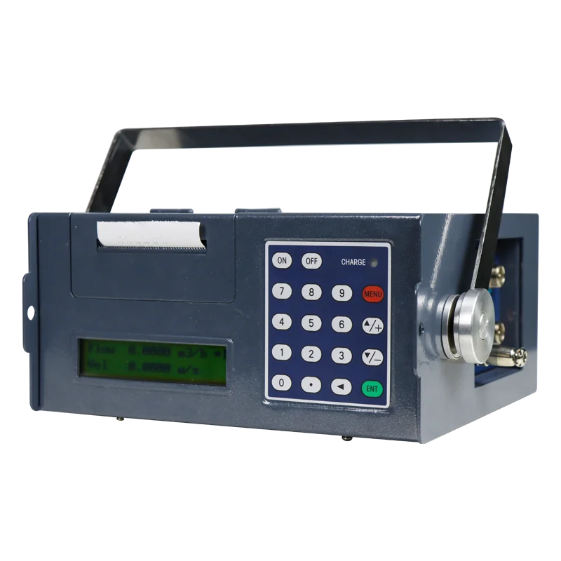 Battery Powered RS232  Clamp-on Portable Ultrasonic Flow Meter For  Coolant Measurement