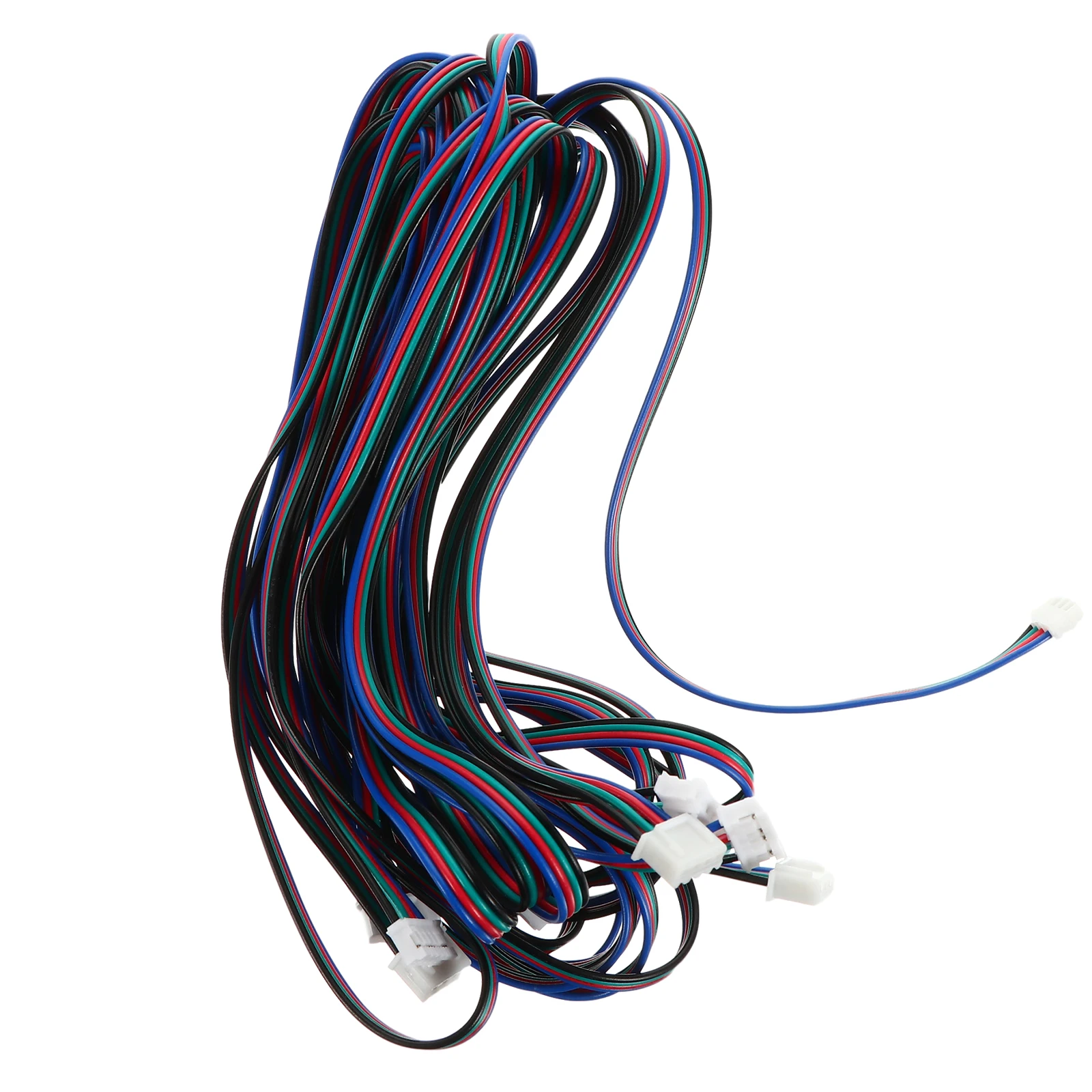 

5 pcs Stepper Motor Cables Line 1.5M 2Connectors Plastic Printer Machines Copper Core Lightweight