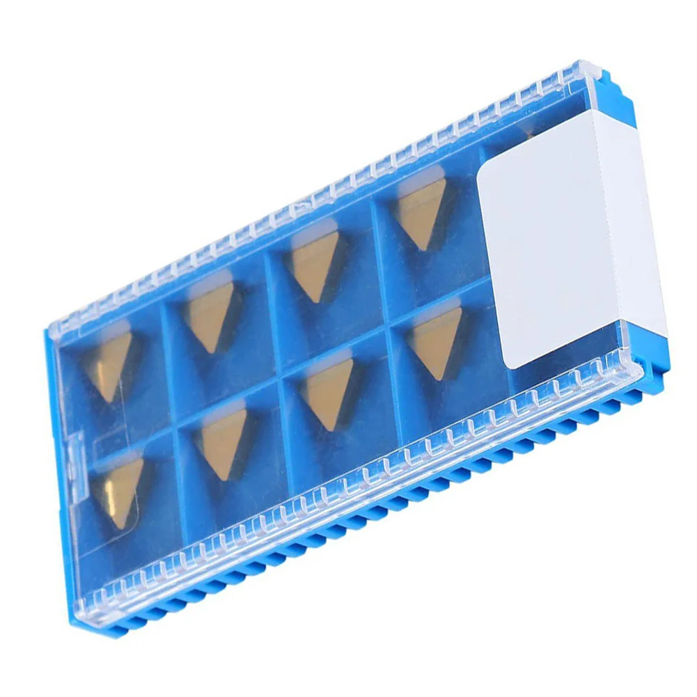 

10 шт. вставки, токарные вставки с ЧПУ, аксессуары для резки большой площади, инструменты для получистовой обработки, прочная конструкция сцепления