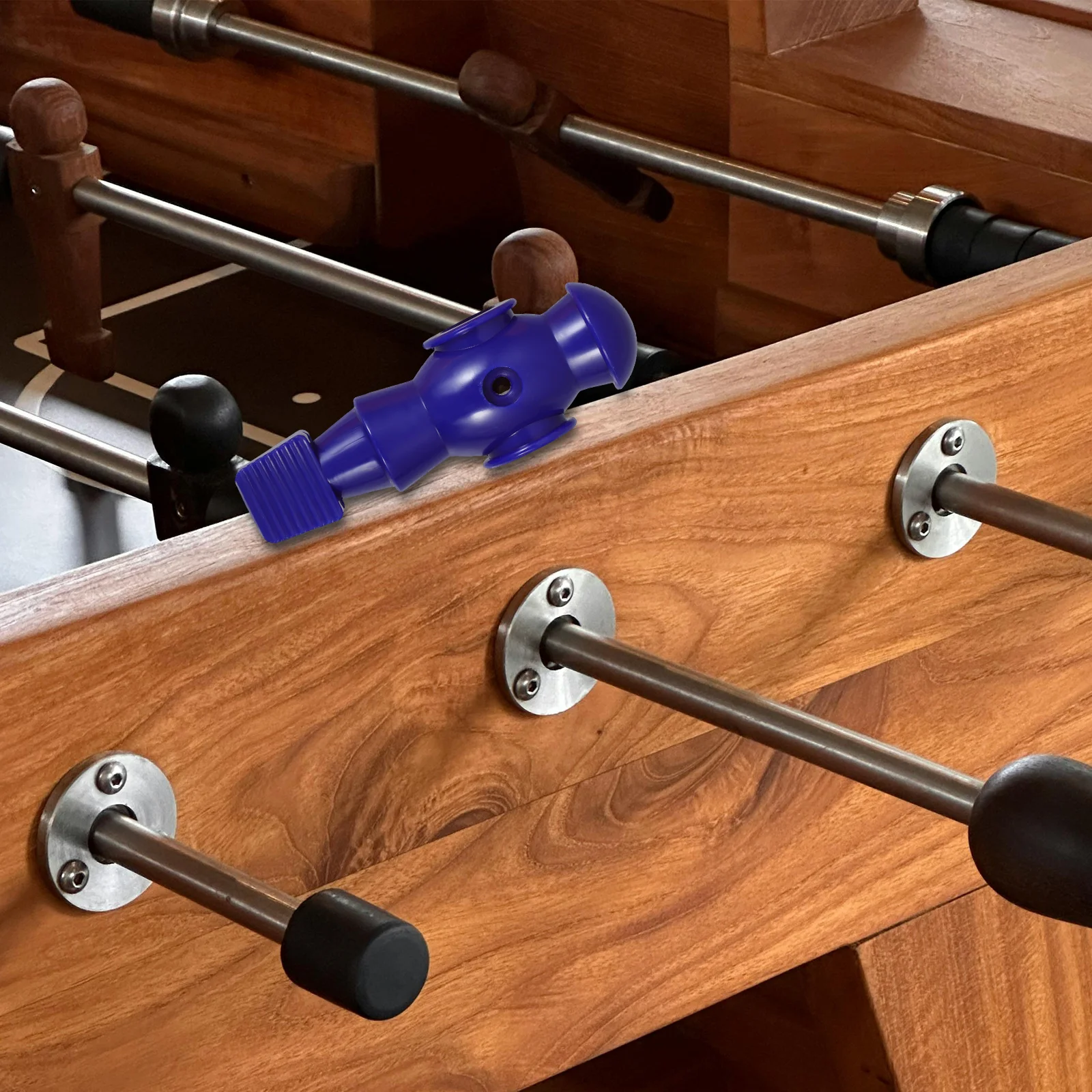 

26pcs Foosball Replacement Players 107Mm Height 16Mm Side Hole 4Mm Front Hole Durable Plastic Compatible With Standard Table