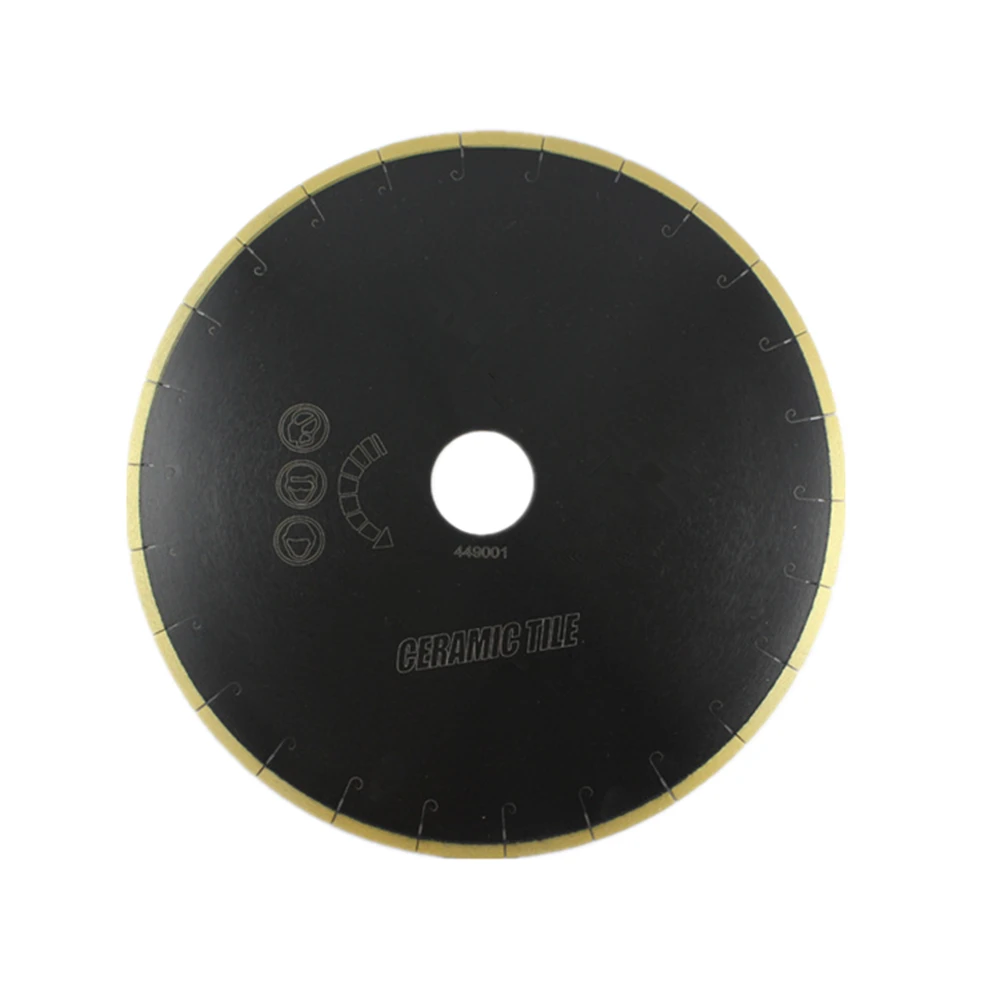DB74 D400mm خطاف الصيد الماس شفرات منشار دائري للبلاط الخزف 16 بوصة قطاعات مستمرة قرص قطع السيراميك 1 قطعة