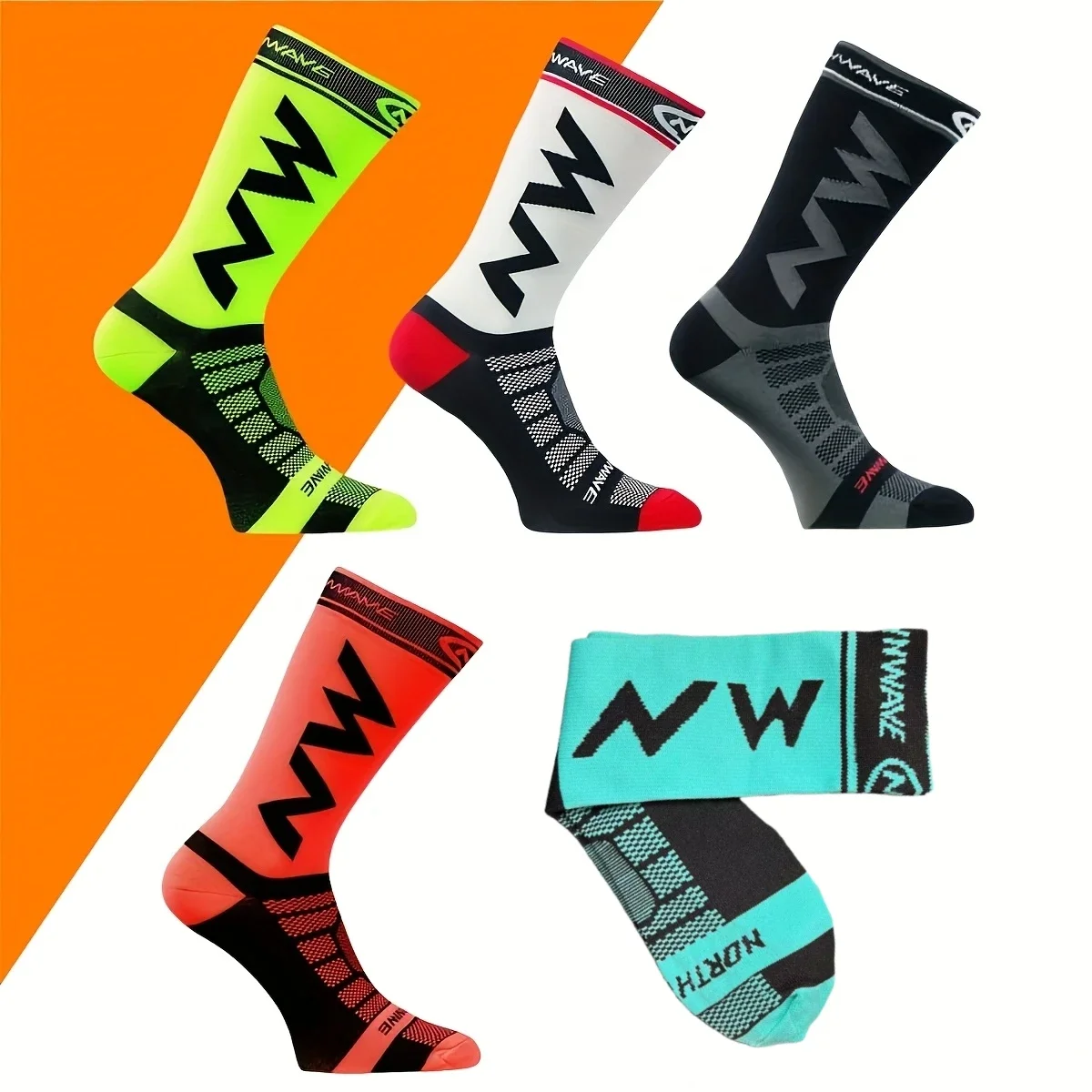 3 Pairs Of High-Quality Breathable Sports Socks Suitable For Running, Mountain Cycling, And Outdoor Sports