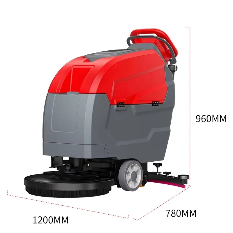Factory Professional Airport Shopping Mall Cleaning Machine Commercial Power Washer Floor Scrubber for Sale