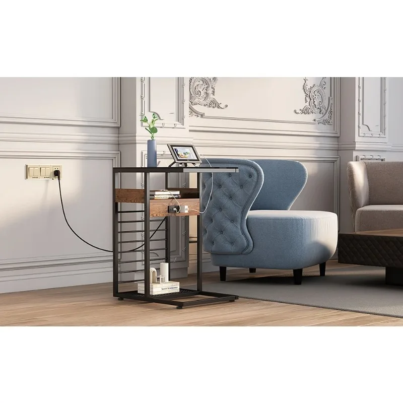 طاولة القهوة طاولات القهوة ميسا أريكة طاولة غرفة المعيشة مكتب الجانب صالة مساعدة صغيرة الشاي أثاث صغير Beistelltisch المنزل #2