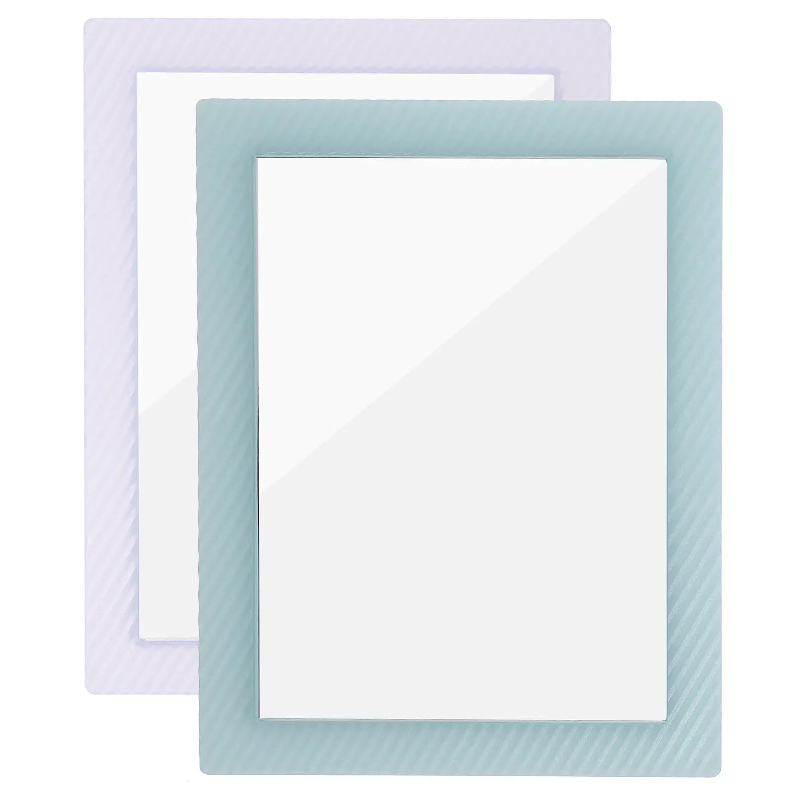 

2 шт. стереозеркала с четким изображением, простой дизайн для коррекции макияжа, портативные и компактные, подходят для любого случая, зеркала для макияжа.