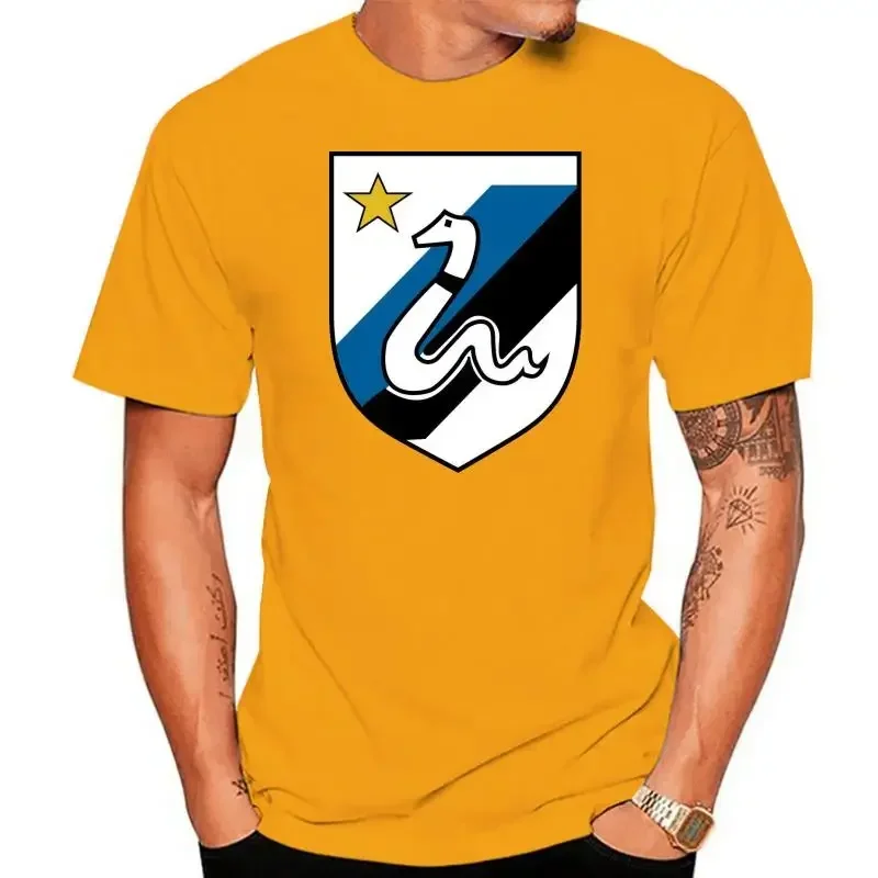 Camiseta de manga corta con estampado Digital, camiseta harajuku con gráfico de moda, Inter, Logo internacional de los años 80, Fútbol Vintage, 1