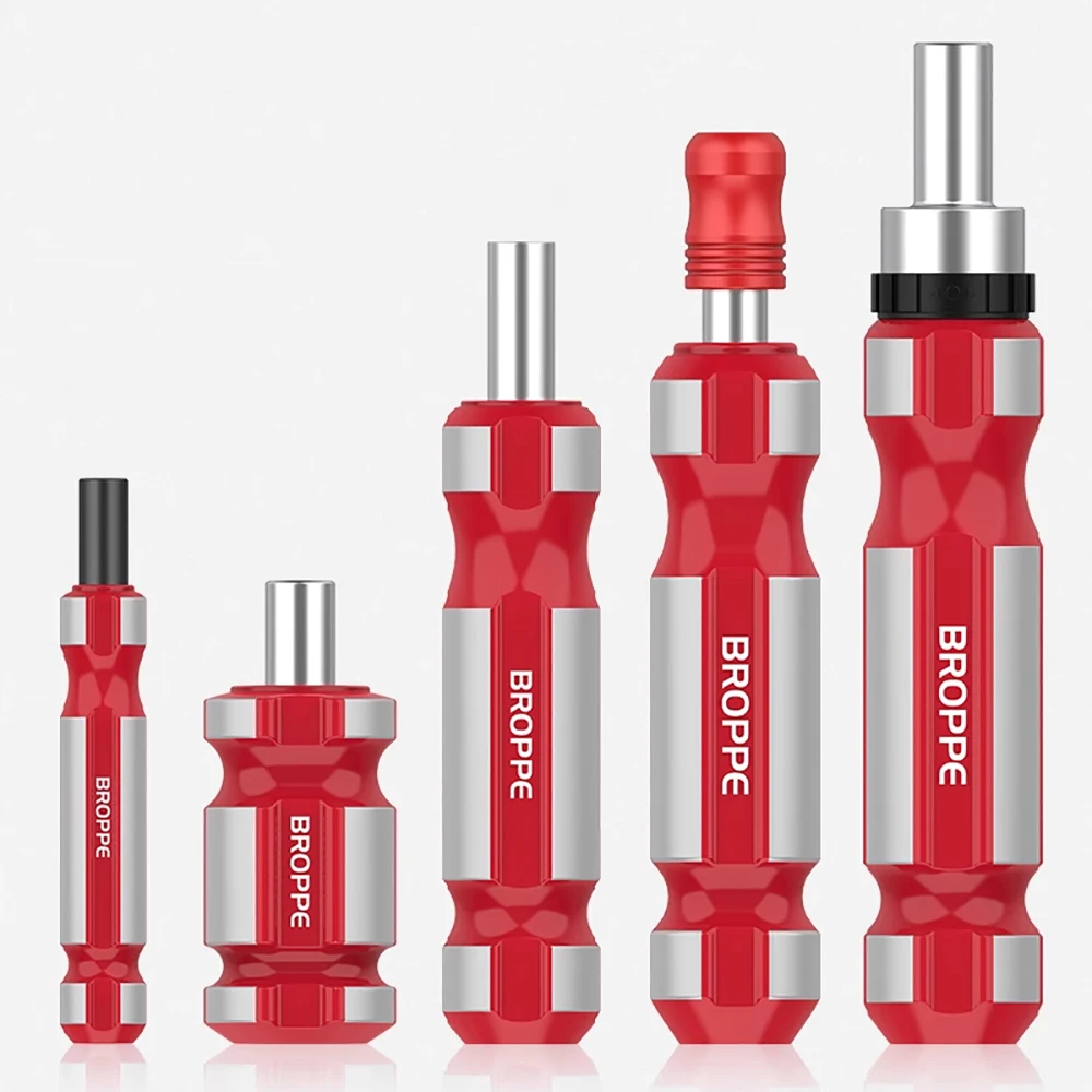 

Quick Change Screwdriver Bit Holder 1/4 Inch Hex Shank Magnetic Tip Ratchet Screwdriver Wrench Handle For Torx Flat Phillips Bit
