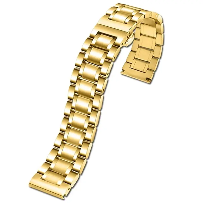 TINTAG For diesel DZ7333 DZ4344 Watch large dial Men metal stainless steel watch band gold strap 24MM 26MM 28MM Bracelet