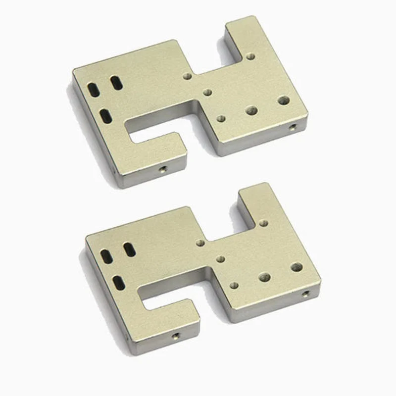 

Aluminum Anodized Stainless Steel Metal Parts 3D Model Precision Iirregularly Shaped Porous Connection Plate