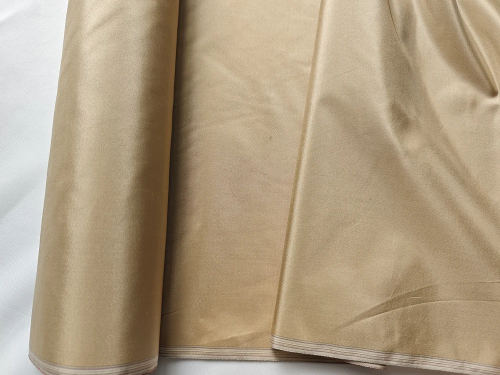 Picture 3: 47'' Wide By Meter Stiff Shaped Silk Taffeta Fabric Wedding Evening Gown Material Taffeta Silk