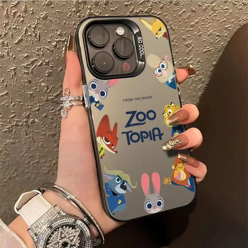 เคสโทรศัพท์ลายซูโทเปียสำหรับ iPhone 17 Pro Max และ iPhone 16 เคสการ์ตูนน่ารักกันกระแทก ทนทาน ทันสมัย ป้องกันอย่างดี