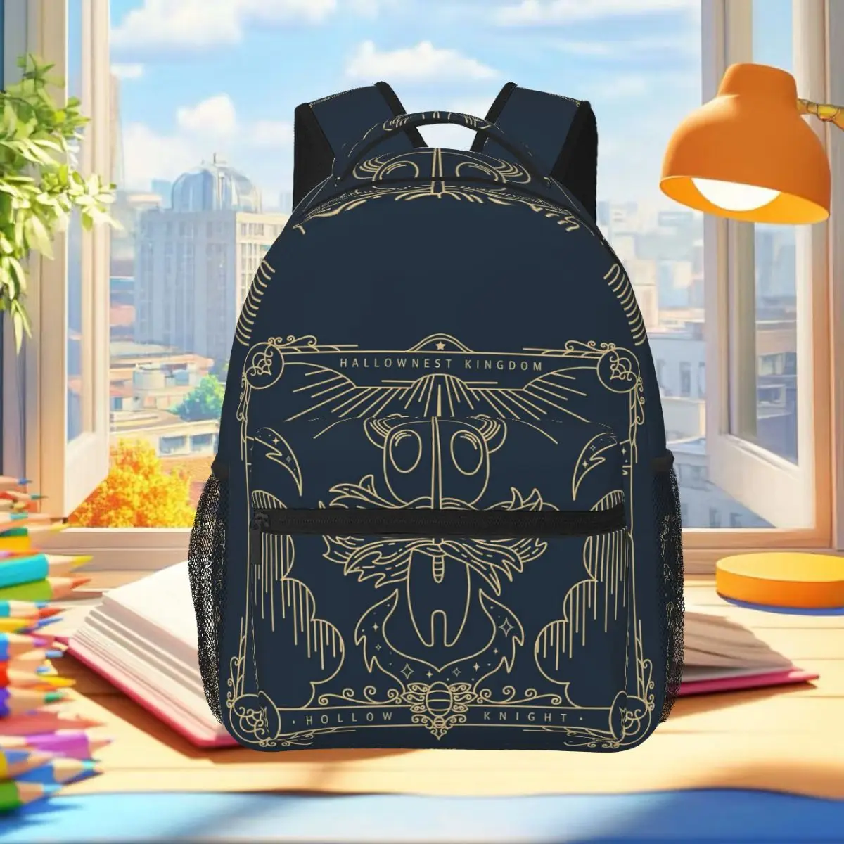 Hollow Knight Backpack Student Boys Girls BookBag Children School Bag Computer Shoulder Bags for Men Women