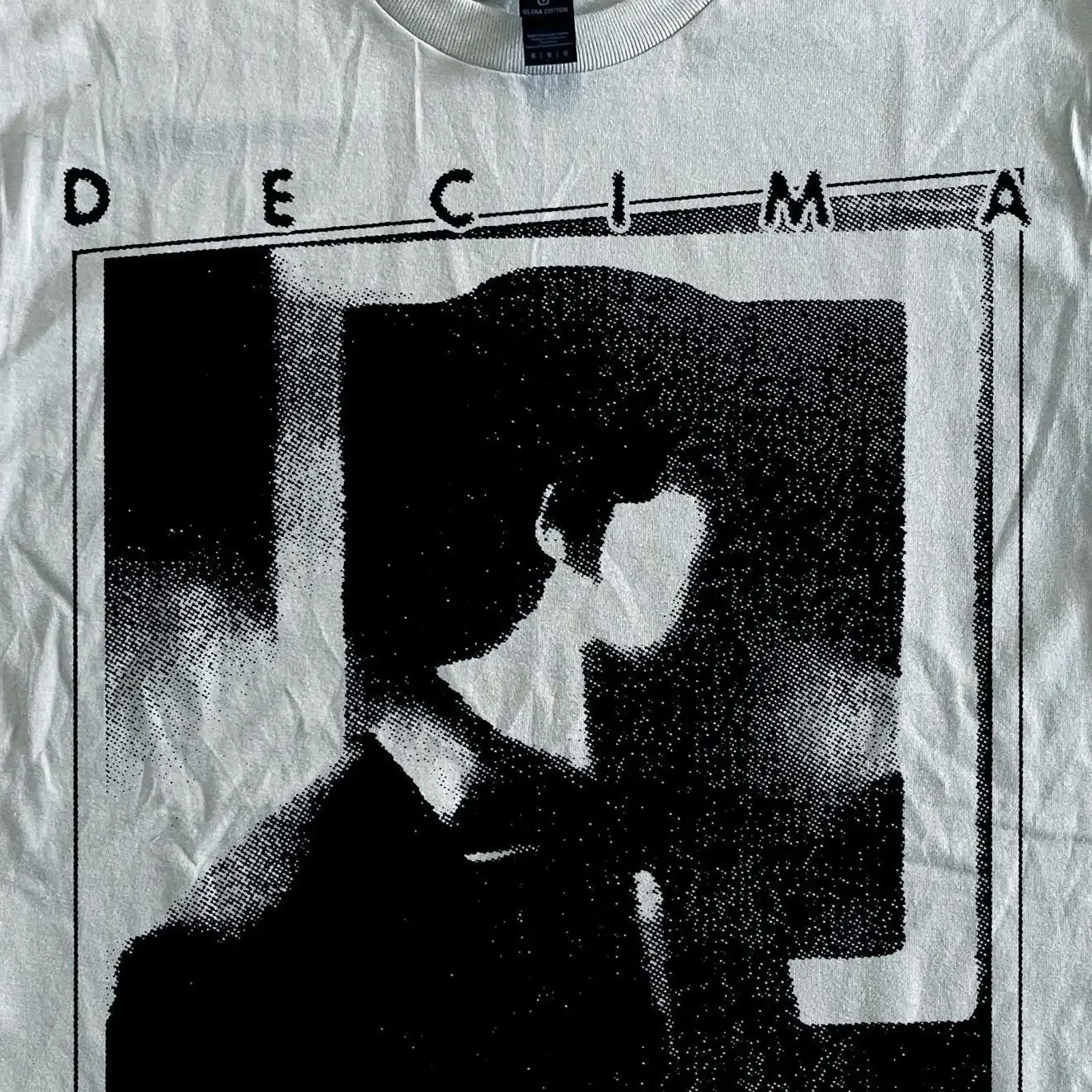 Décima Victima T Shirt Ice Grey Postpunk Darkwave vintage Washed fashion Versatile graphic Unisex Slightly homme Stylish