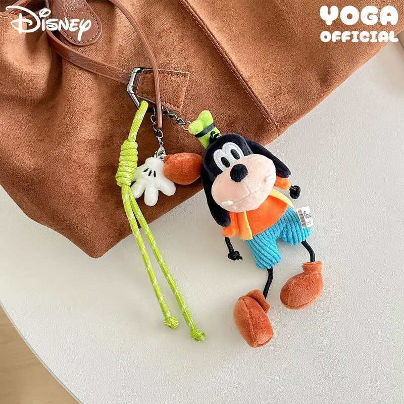 Genuine Disney Mickey and Goofy plush toys perfect for girls cute and adorable suitable for backpacks and perfect for any outfit