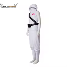 White Warrior Set Snake Eyes: G.I. Joe Origins Storm Shadow Cosplay Costume White Sleeveless Hood and Pants Mask Set - AliExpress