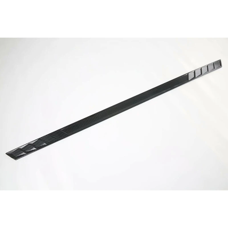 صالح لهوندا صالح جاز 2021-2026 ABS ألياف الكربون كروم الباب الخلفي الخلفي الباب الخلفي غطاء صندوق السيارة غطاء لوحة الزخرفية الكسوة #5