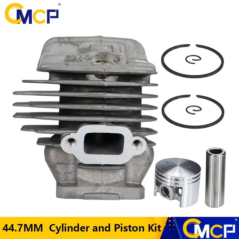 CMCP 44.7MM Big Bore Cylinder and Piston Kit 1121 020 1217 for Stihl MS260 026 026PRO Gaskets Chainsaw Garden Power Tools Parts