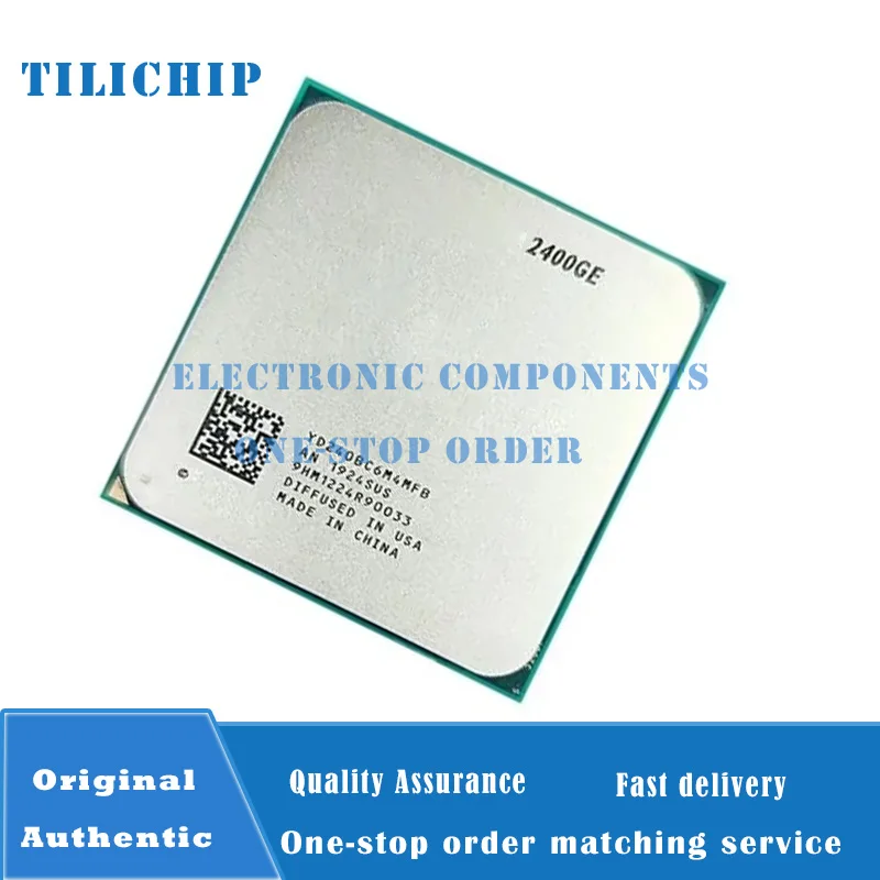 

R5-2400GE 3.2 GHz 35W Quad Core Eight Thread CPU processor