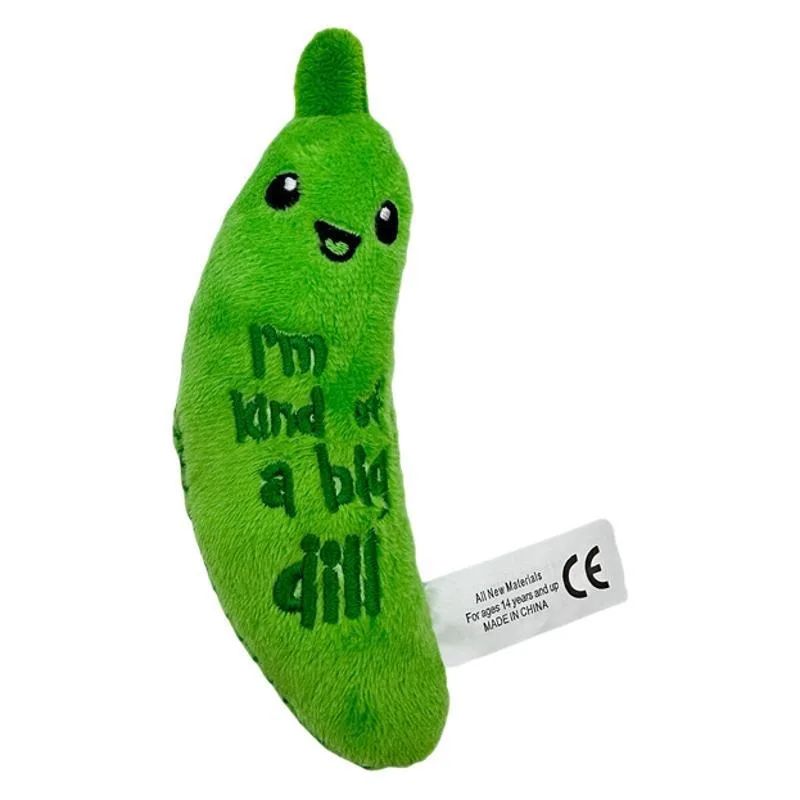 

Catnip Plush Cucumber Toy For Cats Interactive Chew Kicker Bite Resistant Soft Durable Self Play Boredom Relief Vegetable Design