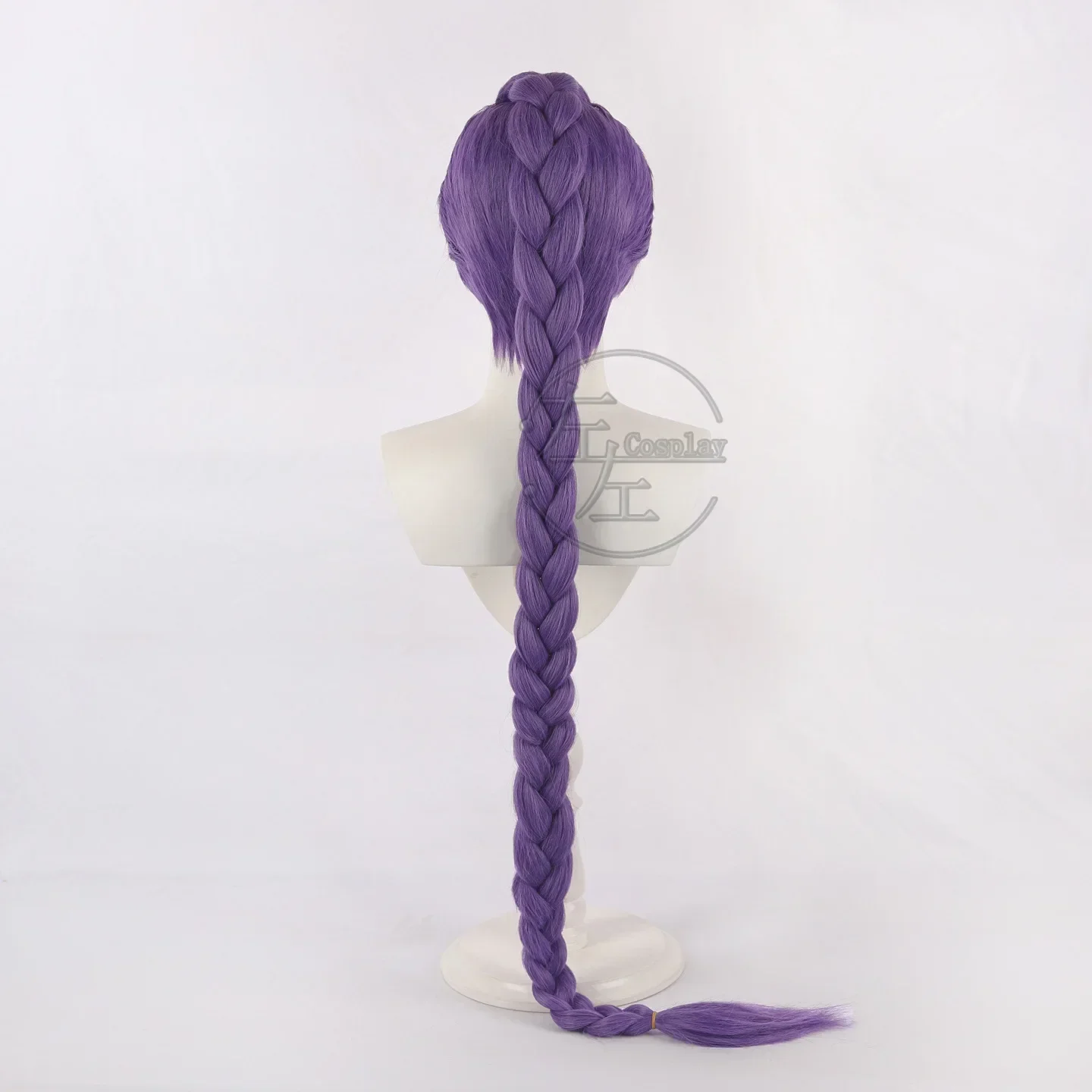 Demon Hunters 100cm Long Rumi Cosplay Wigs Movie Character Role Play Heat Resistant Synthetic Hair Women Party Purple Color Wig