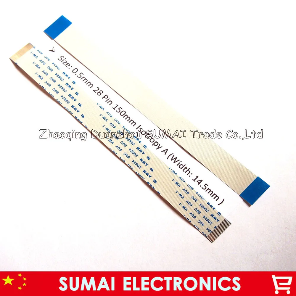 28Pin Flex Cable 0.5mm 28 Pin 50/100/150/200/300 Isotropy A / Anisotropy B Cable