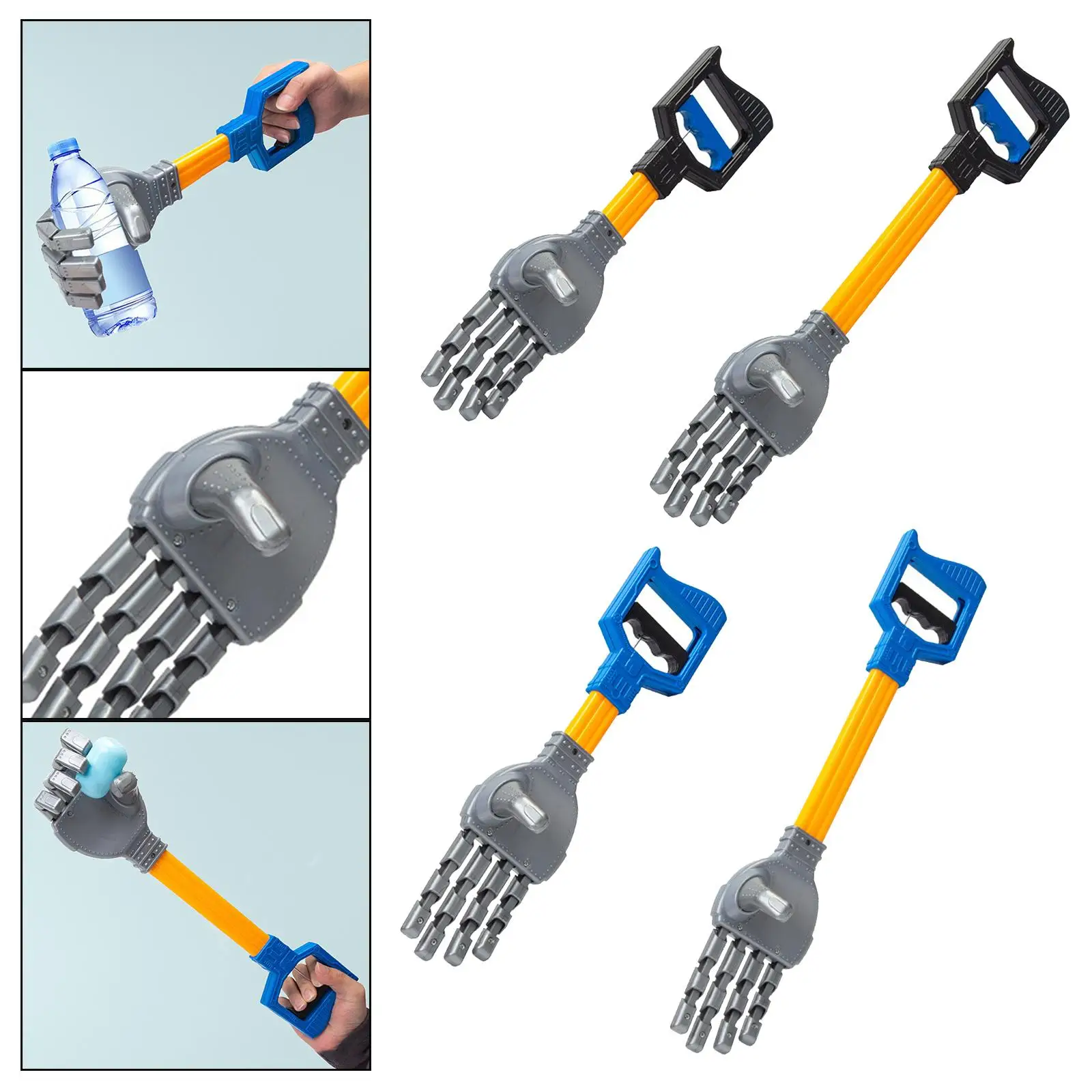 Robot mano e artiglio robotico divertente mano occhio coordinazione giocattolo divertimento apprendimento precoce forte presa strumento artiglio robotico per bambini adulti