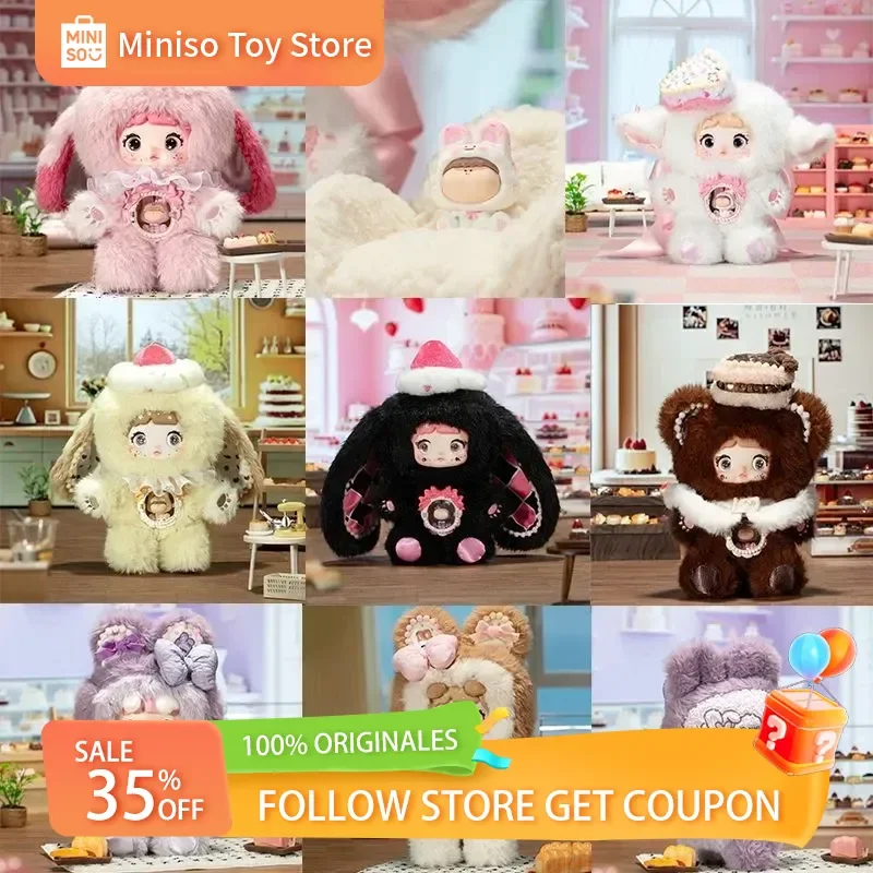 

Nommi Sweet Bite Series x Ama Lilith Collab Mystery Blind Box Collectible Plush Doll Cute Gift for Collectors Fans Birthday Gift