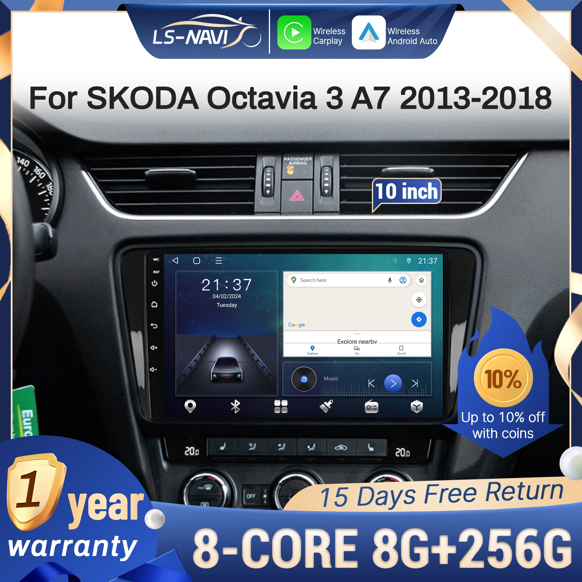 For Skoda Octavia 3… - image