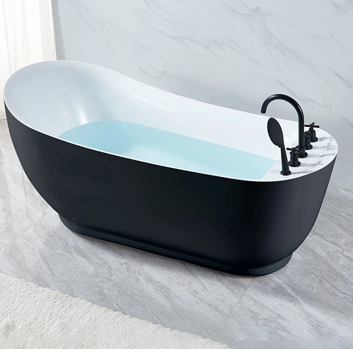 Single independent color acrylic hotel home online celebrity bathtub tub.