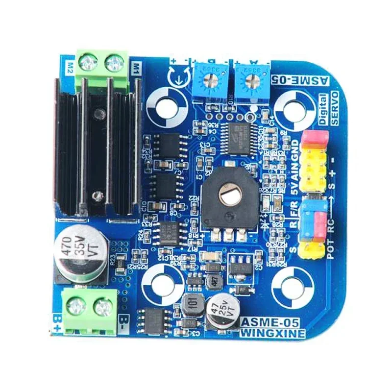 Contrôleur PCB pour Robot Servo ASMC-04B ASMC-05B, Support de couple haute puissance 12V ~ 24V 180kg.cm 380kg.cm, grand manipulateur robotique