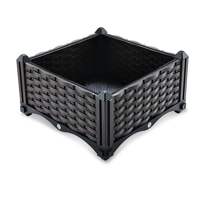 Hot Selling Balcony Vegetables Flower Planting Box Thickened Breathable Sturdy Durable Rectangle Indoor Outdoor